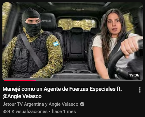 Manejé como un Agente de Fuerzas Especiales