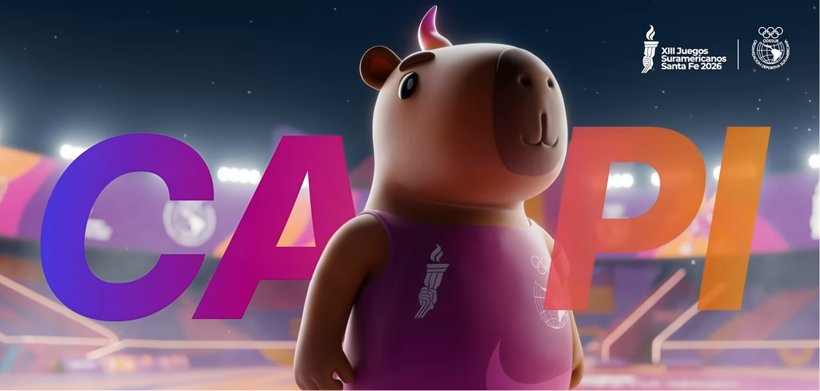 Carpi — Mascota Juegos Suramericanos 2026